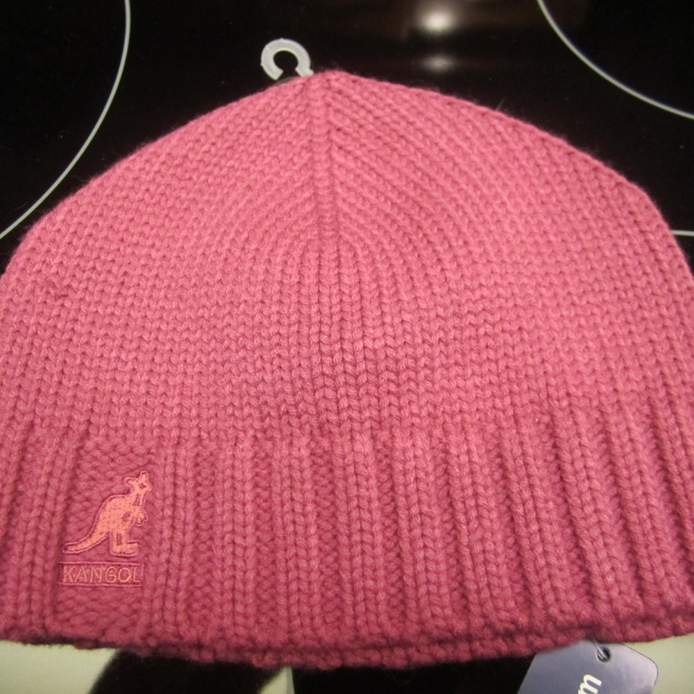 NWT Womens Raspberry Beanie OS